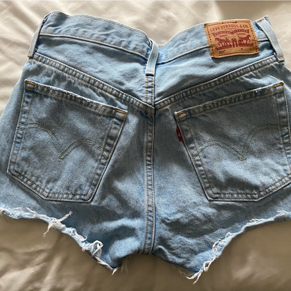 Levi denim shorts